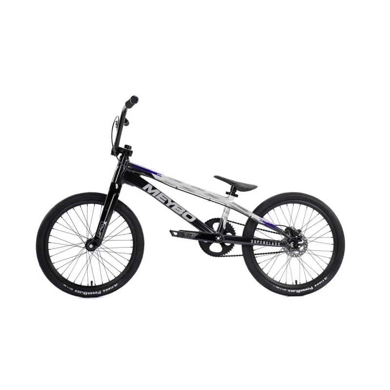 Meybo BMX Racing Bikes Meybo 2026 Superclass Pro 23" TT Race Bike Black / Grey / Purple