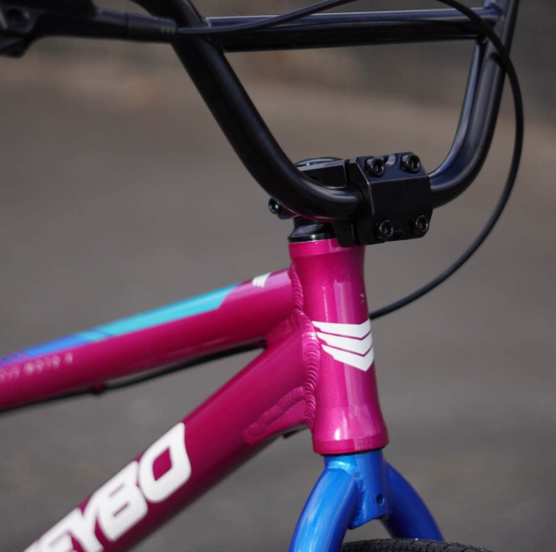 Meybo BMX Racing Bikes 24" Cruiser Meybo 2026 TLNT 24 Pro Cruiser Race Bike Pink / White / Blue