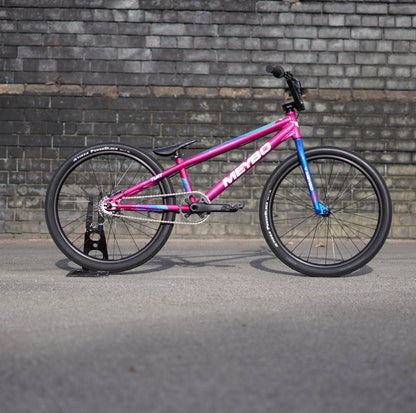Meybo BMX Racing Bikes 24" Cruiser Meybo 2026 TLNT 24 Pro Cruiser Race Bike Pink / White / Blue