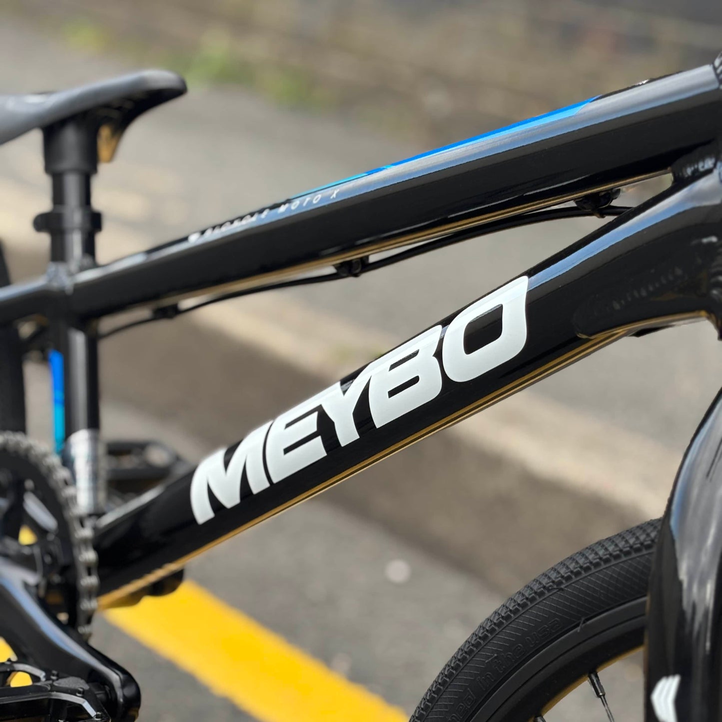 Meybo BMX Racing Bikes Expert Meybo 2026 TLNT Expert Race Bike Black / White / Blue