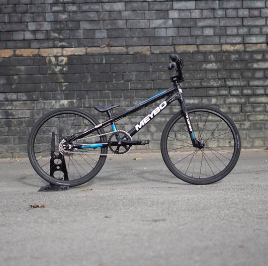 Meybo BMX Racing Bikes Junior Meybo 2026 TLNT Junior Race Bike Black / White / Blue