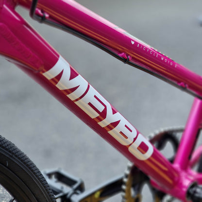 Meybo BMX Racing Bikes Junior Meybo 2026 TLNT Junior Race Bike Pink / White / Black
