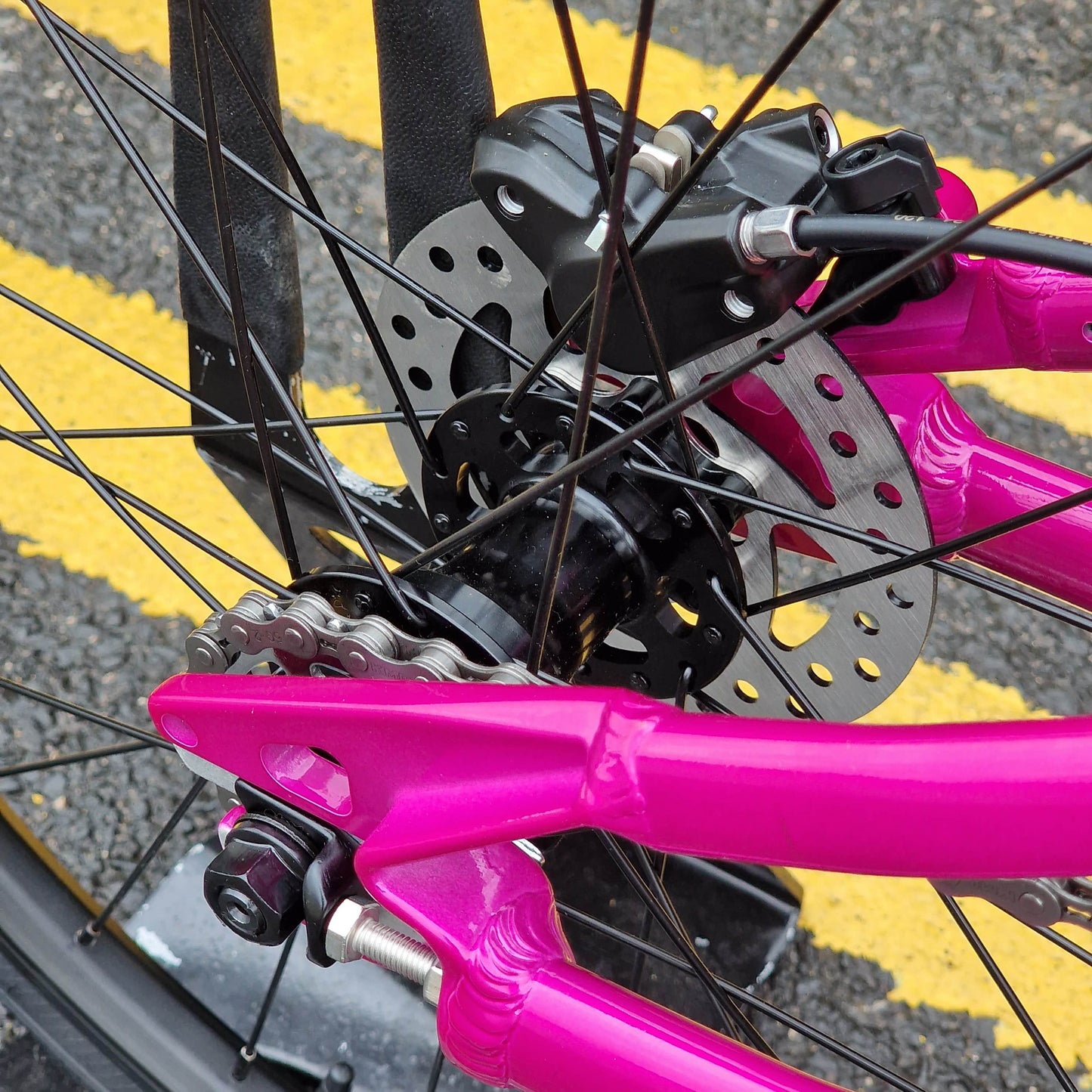 Meybo BMX Racing Bikes Junior Meybo 2026 TLNT Junior Race Bike Pink / White / Black