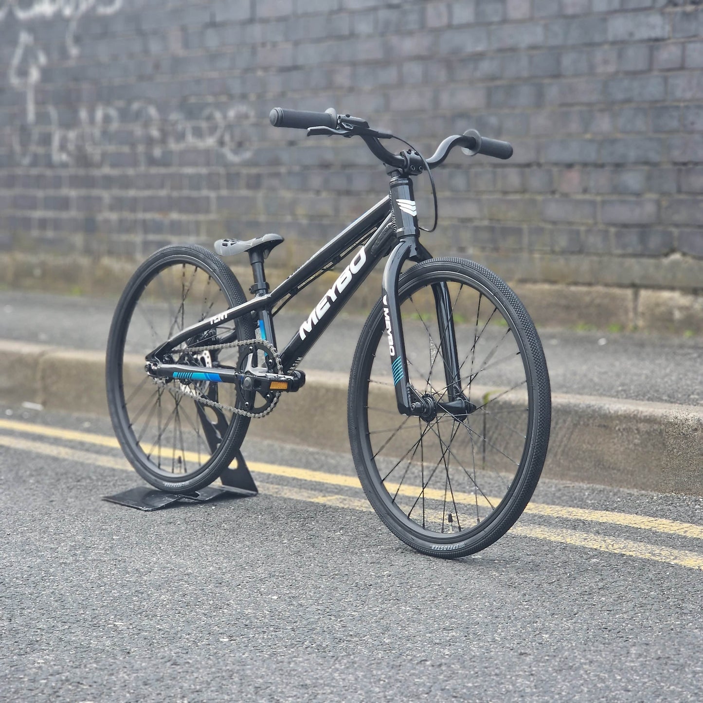 Meybo BMX Racing Bikes Meybo 2026 TLNT Micro Race Bike Black / White / Blue