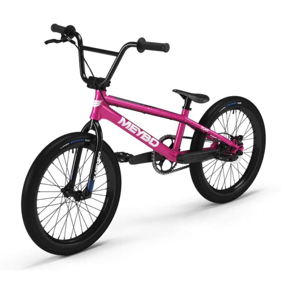 Meybo BMX Racing Bikes Meybo 2026 TLNT Pro 21.5" TT Race Bike Pink / White / Black
