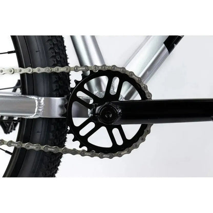 Meybo Bikes Silver Meybo Steez Dirt Jump 26 Inch Mountain Bike Silver