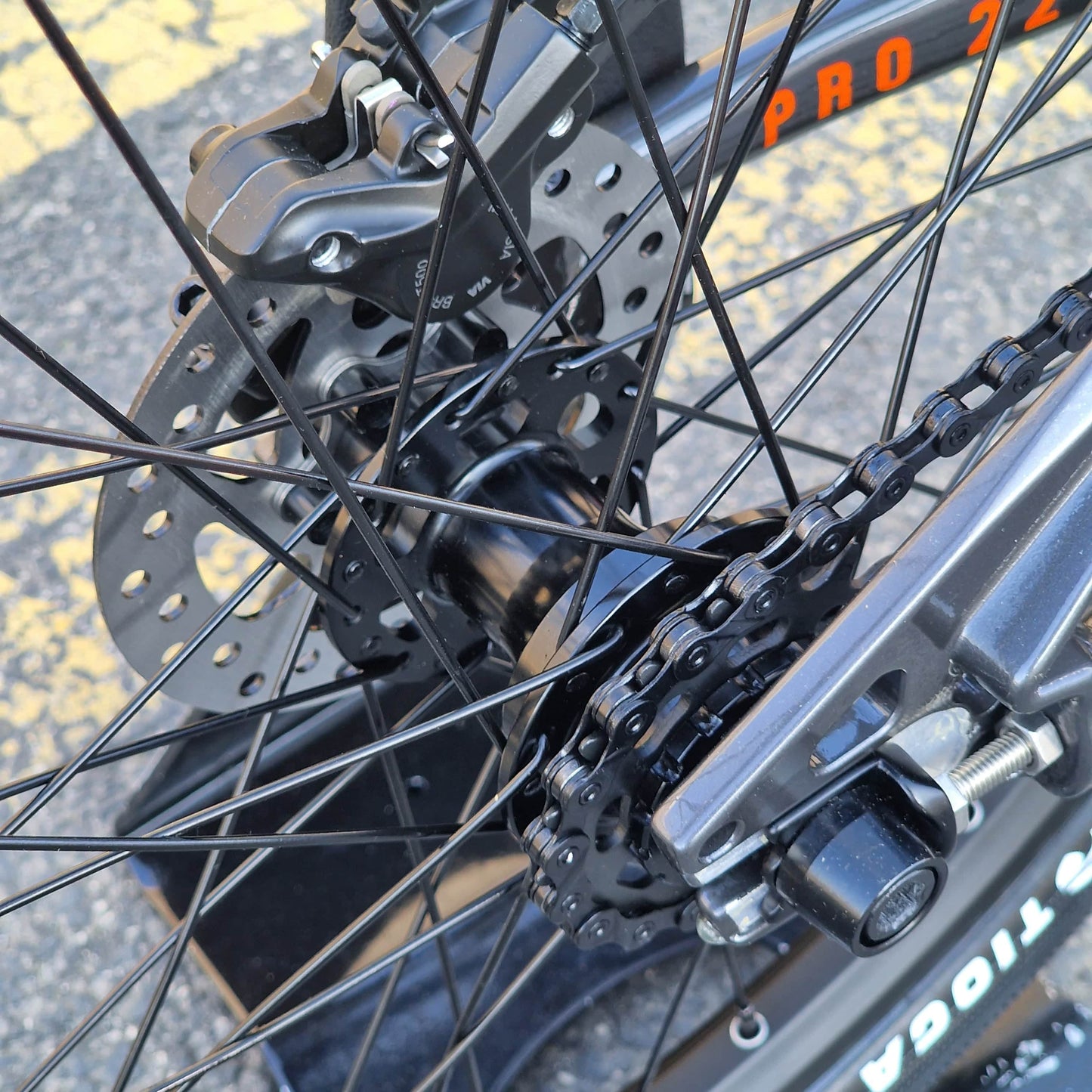 Meybo BMX Racing Bikes Meybo Superclass Pro 22" TT Race Bike Grey / Orange