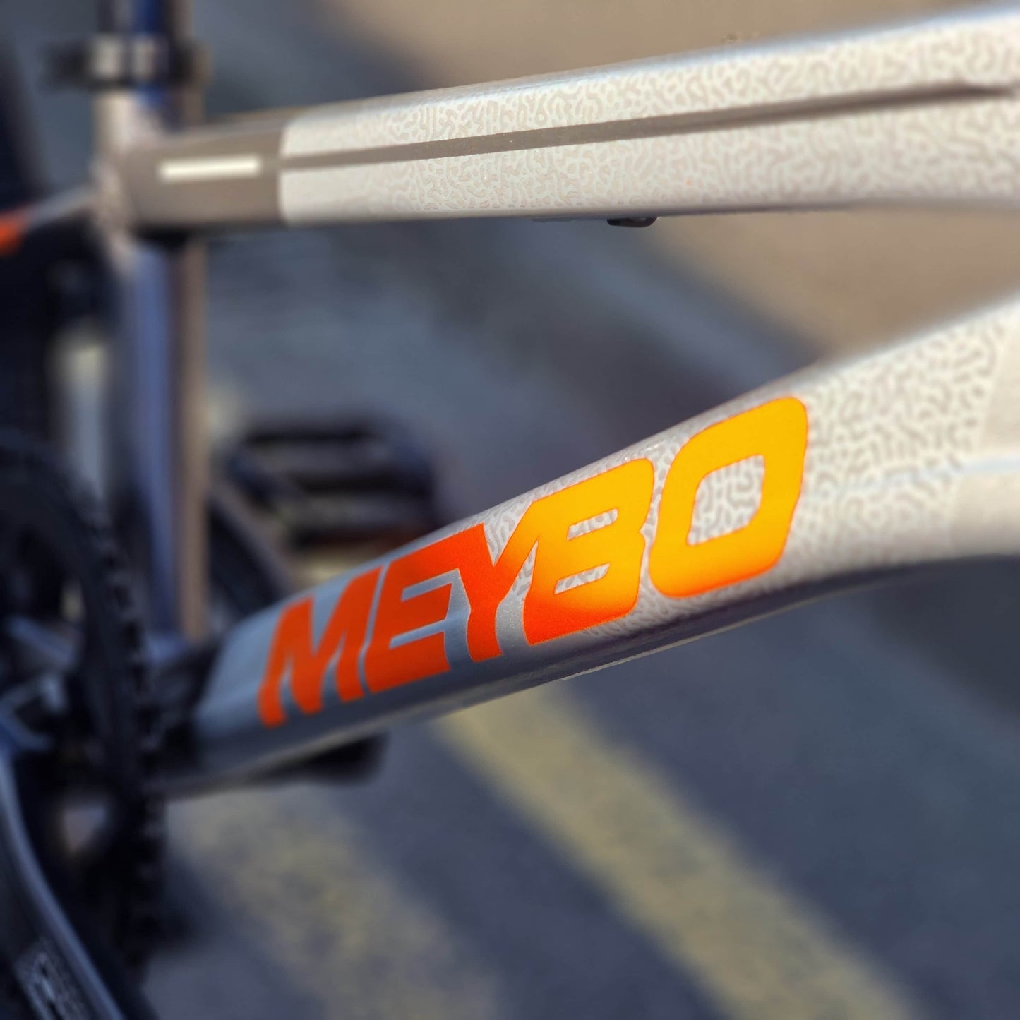 Meybo BMX Racing Bikes Meybo Superclass Pro 22" TT Race Bike Grey / Orange