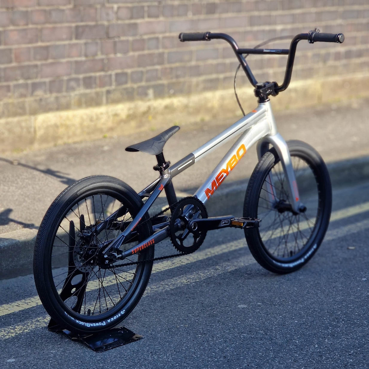 Meybo BMX Racing Bikes Meybo Superclass Pro 22" TT Race Bike Grey / Orange