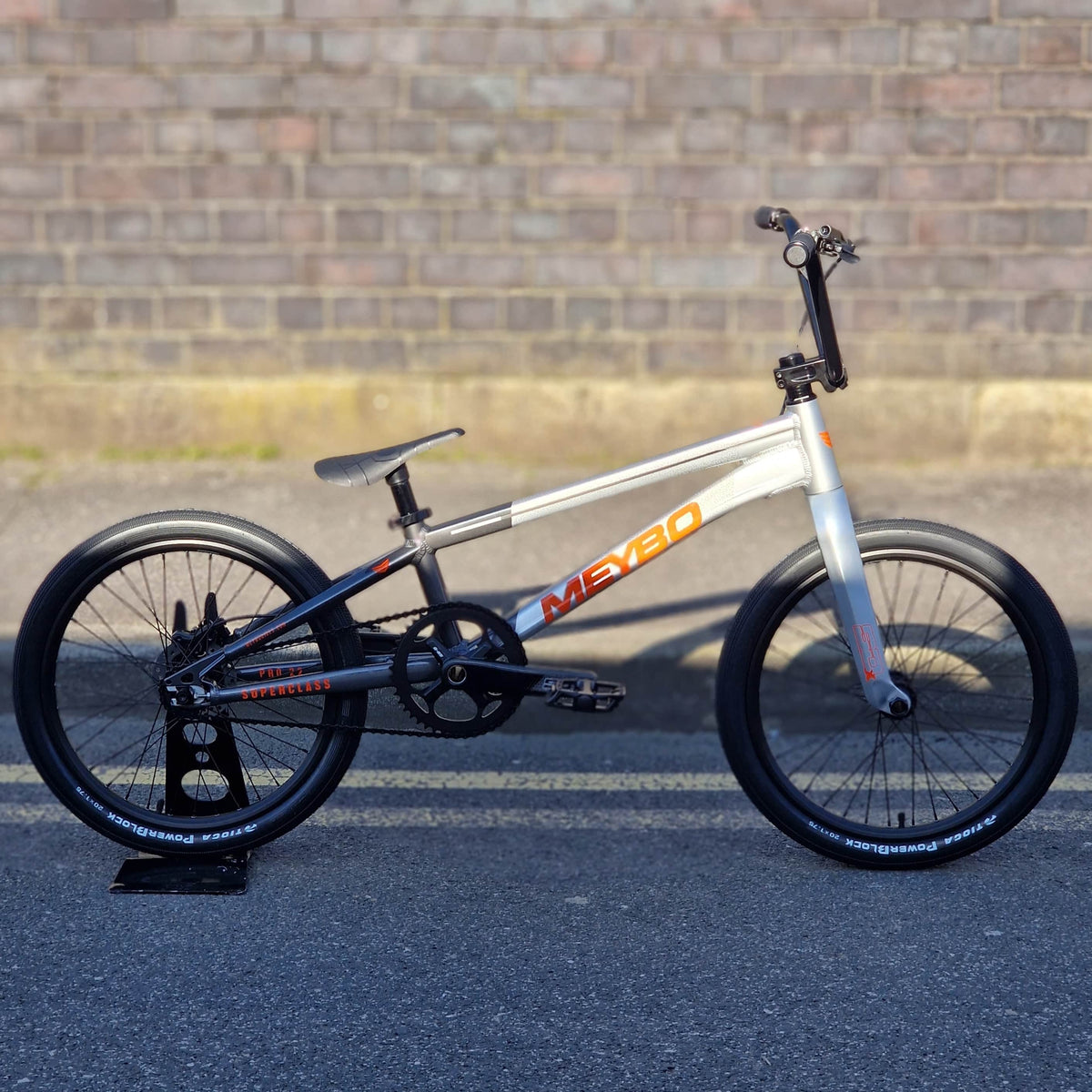 Meybo BMX Racing Bikes Meybo Superclass Pro 22" TT Race Bike Grey / Orange