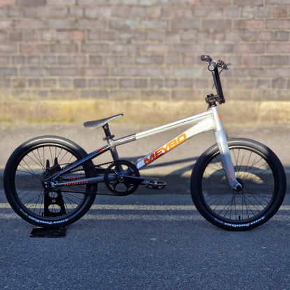 Meybo BMX Racing Bikes Meybo Superclass Pro 22" TT Race Bike Grey / Orange