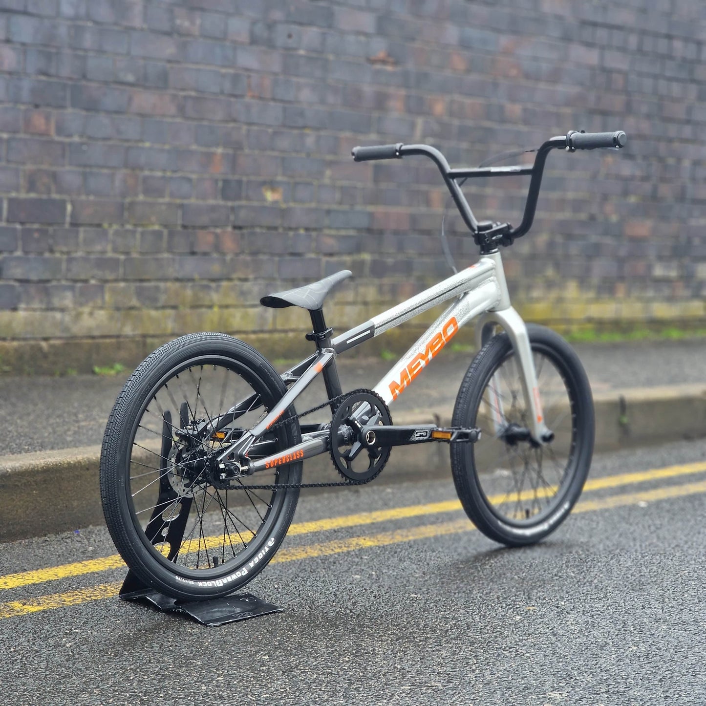 Meybo BMX Racing Bikes Meybo Superclass Pro 22" TT Race Bike Grey / Orange