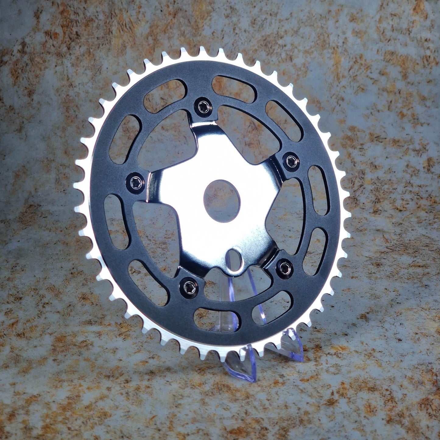 Mirage Old School BMX Mirage Crank Powerdisc with Chainring and Bolts