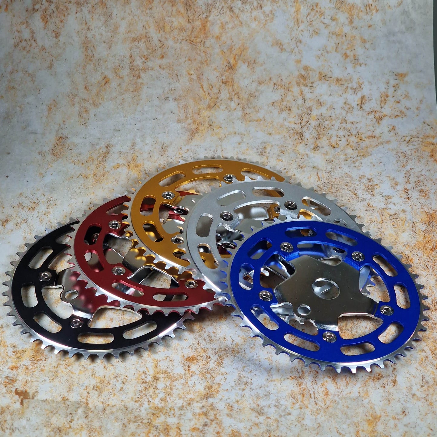 Mirage Old School BMX Mirage Crank Powerdisc with Chainring and Bolts