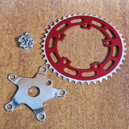 Mirage Old School BMX Mirage Crank Powerdisc with Chainring and Bolts