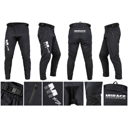 Mirage Racing BMX Racing Mirage Cycling BMX Race Pants Black