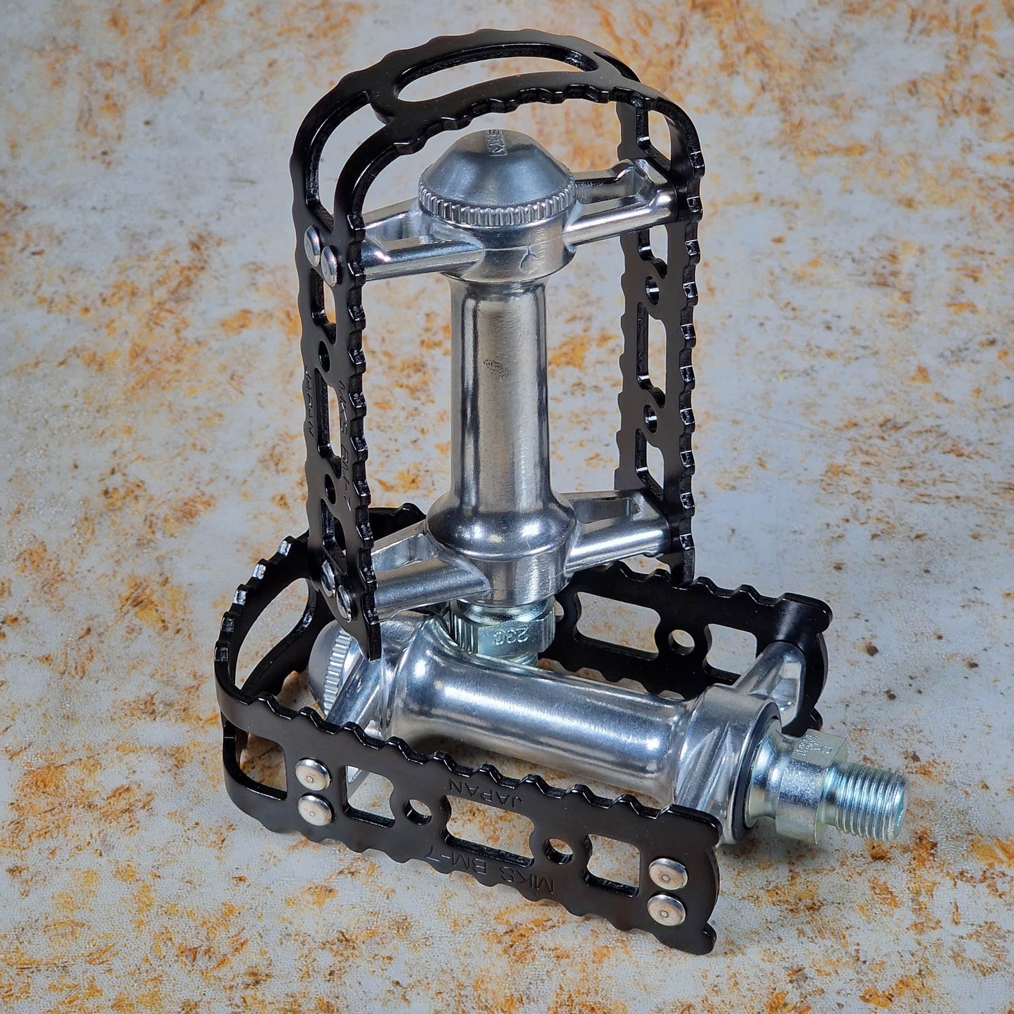 MKS Old School BMX Black / 9/16" MKS BM-7 9/16 Old School BMX Pedals