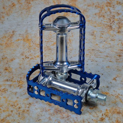 MKS Old School BMX Blue / 9/16" MKS BM-7 9/16 Old School BMX Pedals