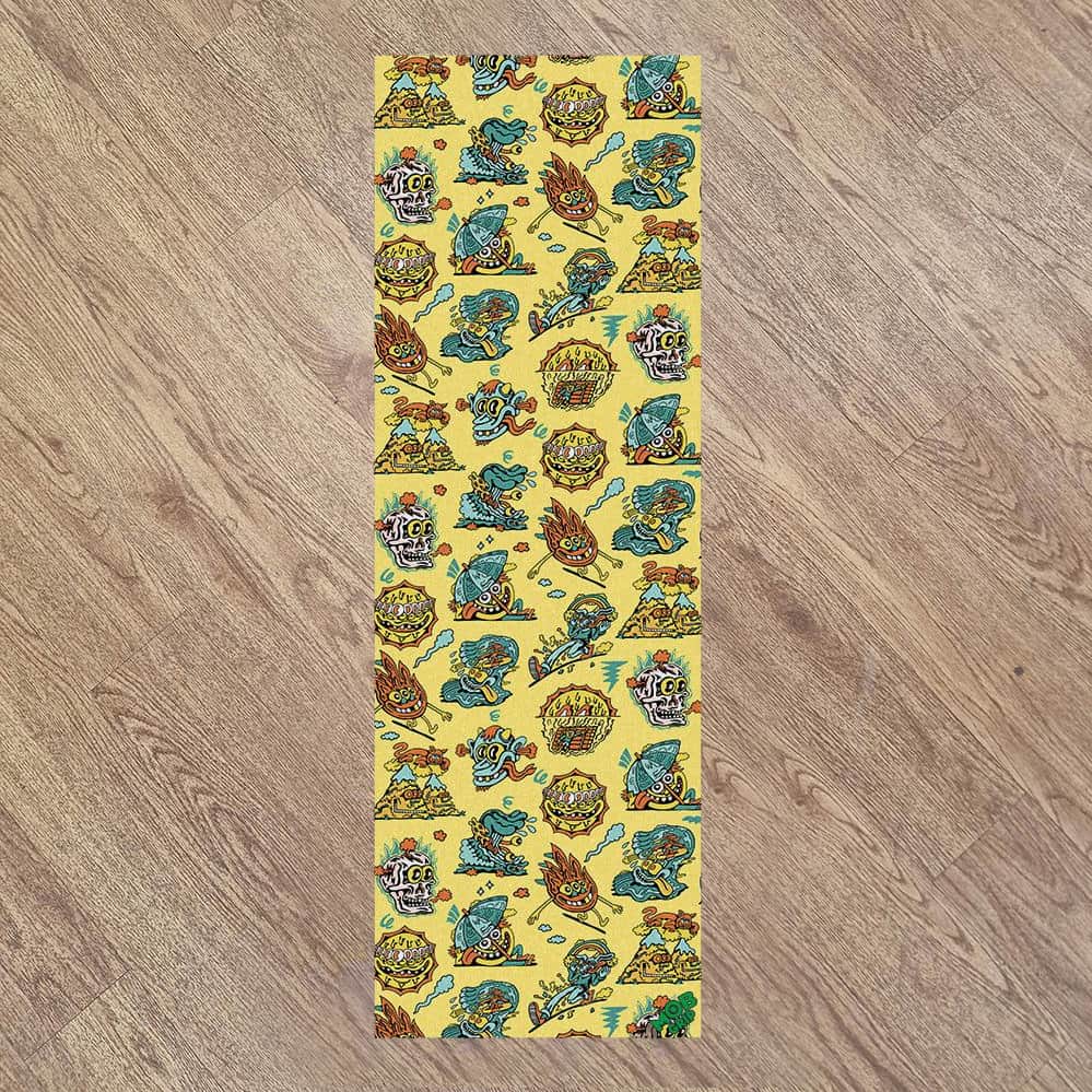 Mob Skateboards Mob Graphic Skateboard Griptape 11" Killer Acid Doods of Summer