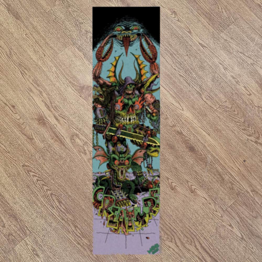 Mob Skateboards Mob Graphic Skateboard Griptape Creature Riot 1394 Hallucination