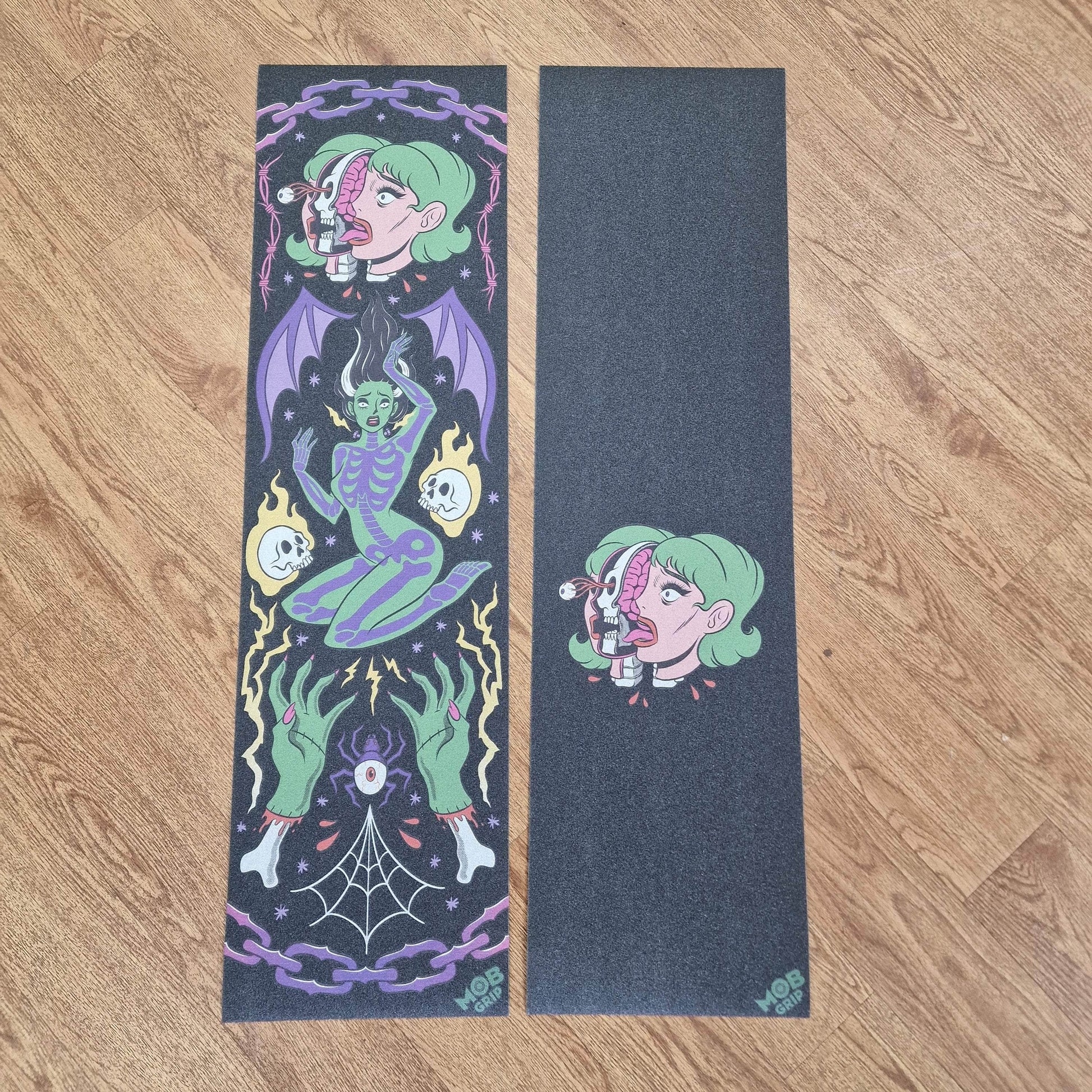 KAAVIYO Rocket Star Art Skateboard Grip Tape Sheet Anti Slip Longboard