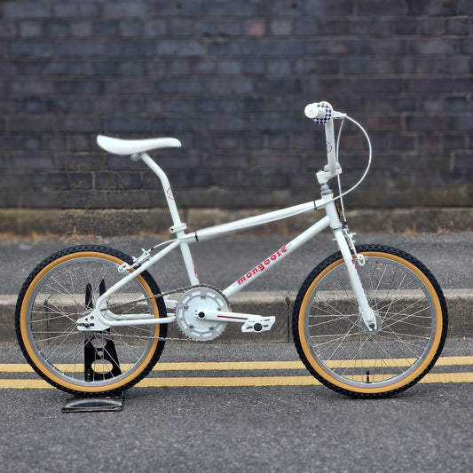 Mongoose Old School BMX Bikes White Mongoose 1986 Californian TC Bike White