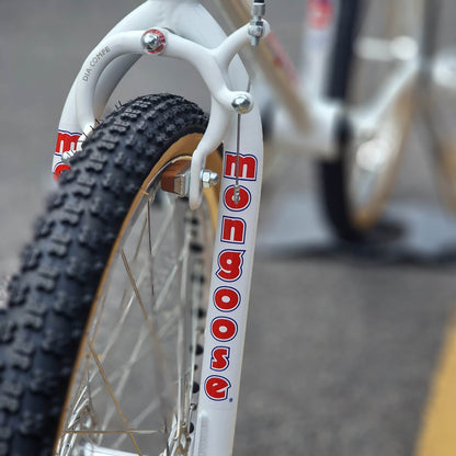 Mongoose Old School BMX Bikes White Mongoose 1986 Californian TC Bike White