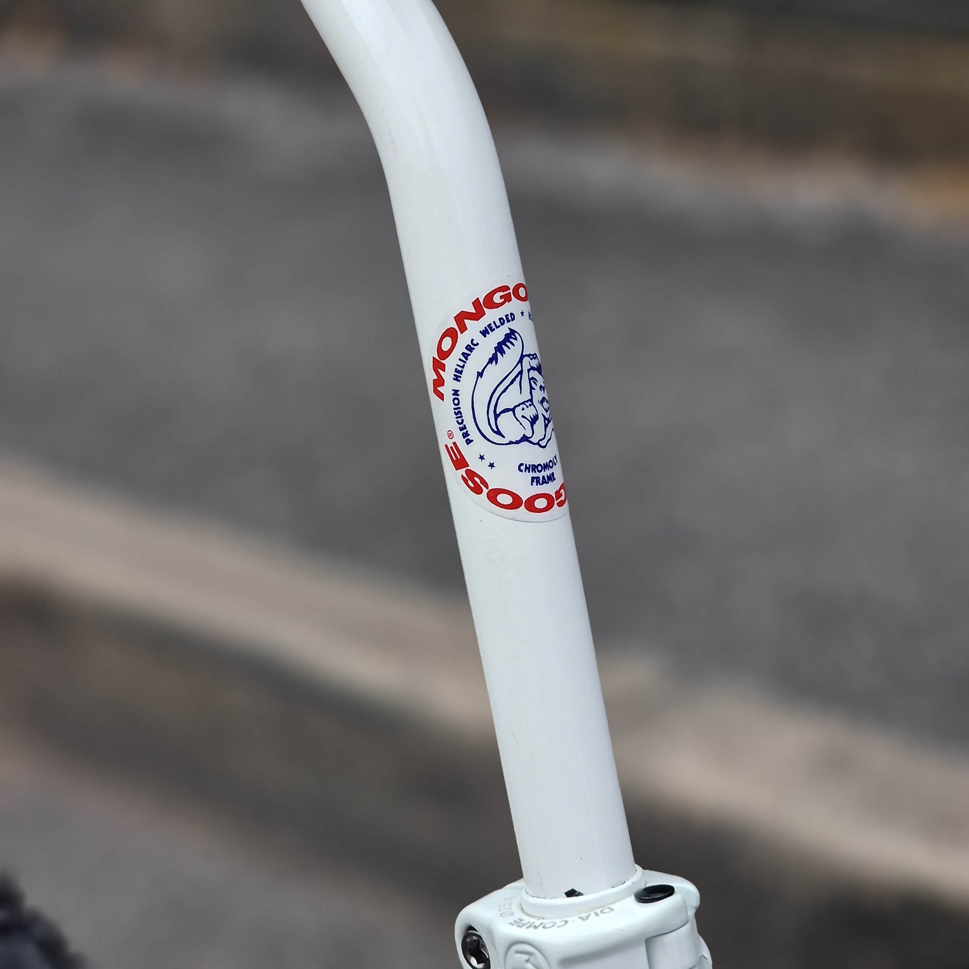 Mongoose Old School BMX Bikes White Mongoose 1986 Californian TC Bike White