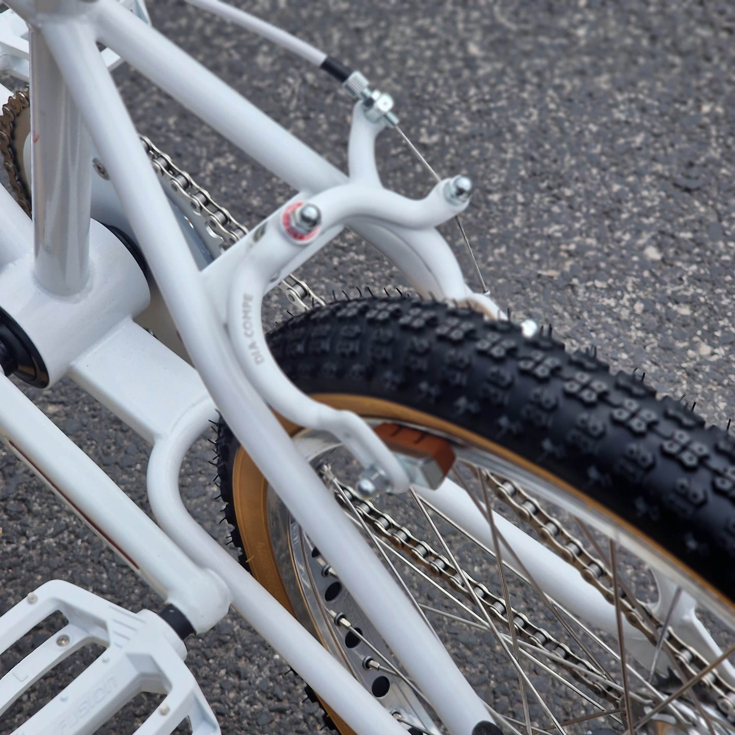 Mongoose Old School BMX Bikes White Mongoose 1986 Californian TC Bike White