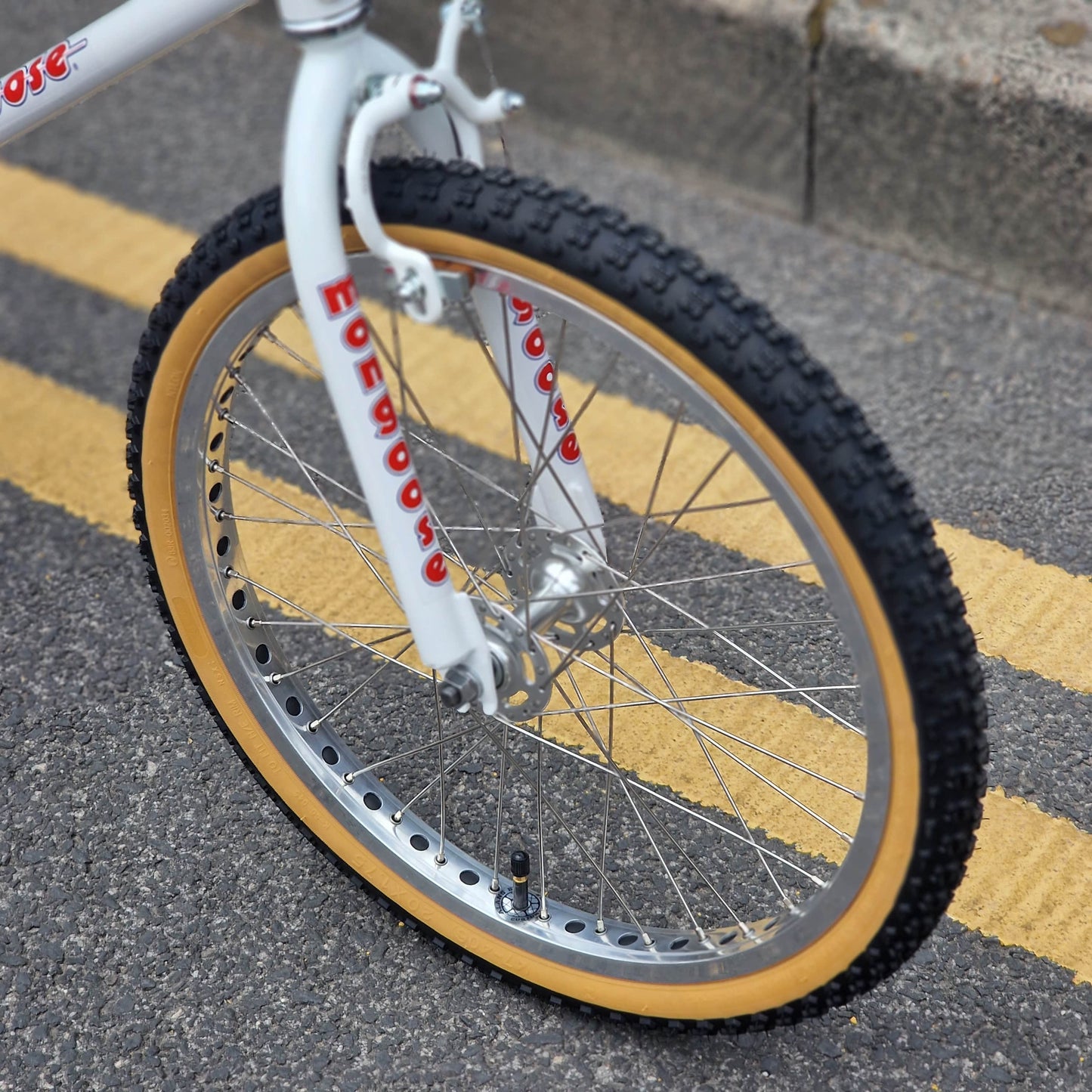 Mongoose Old School BMX Bikes White Mongoose 1986 Californian TC Bike White