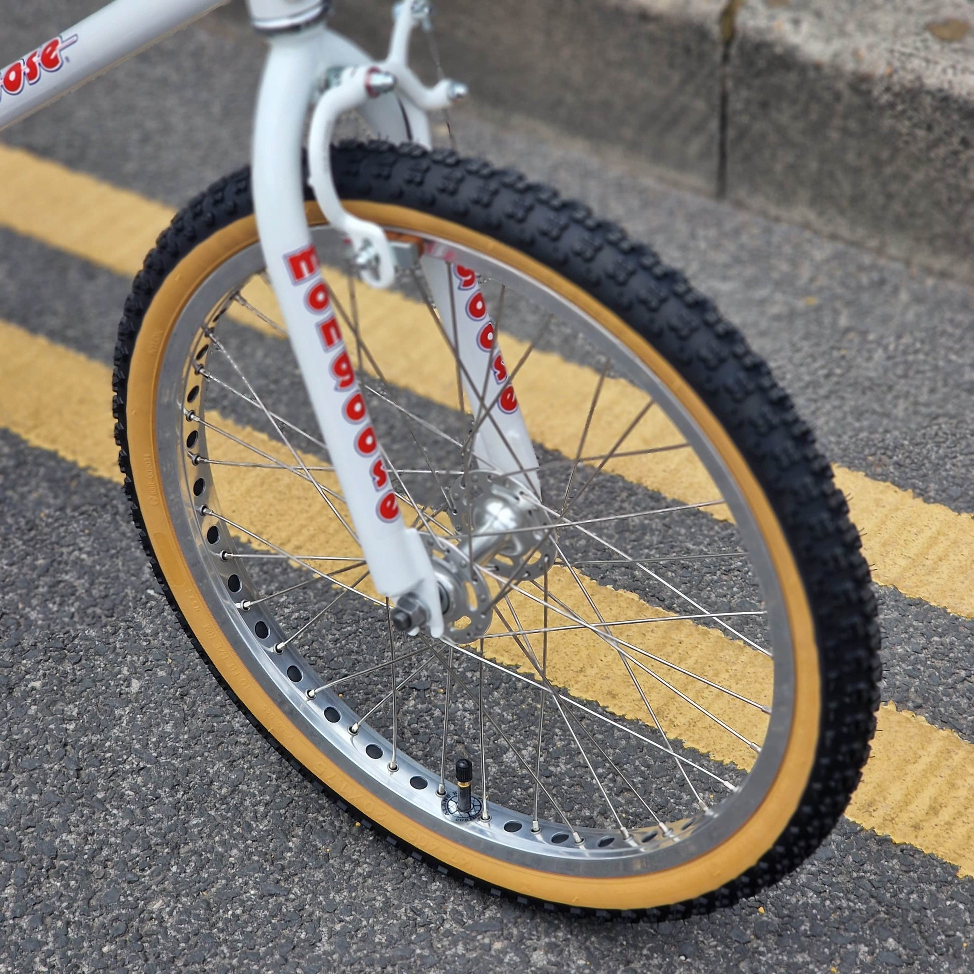 Mongoose Old School BMX Bikes White Mongoose 1986 Californian TC Bike White