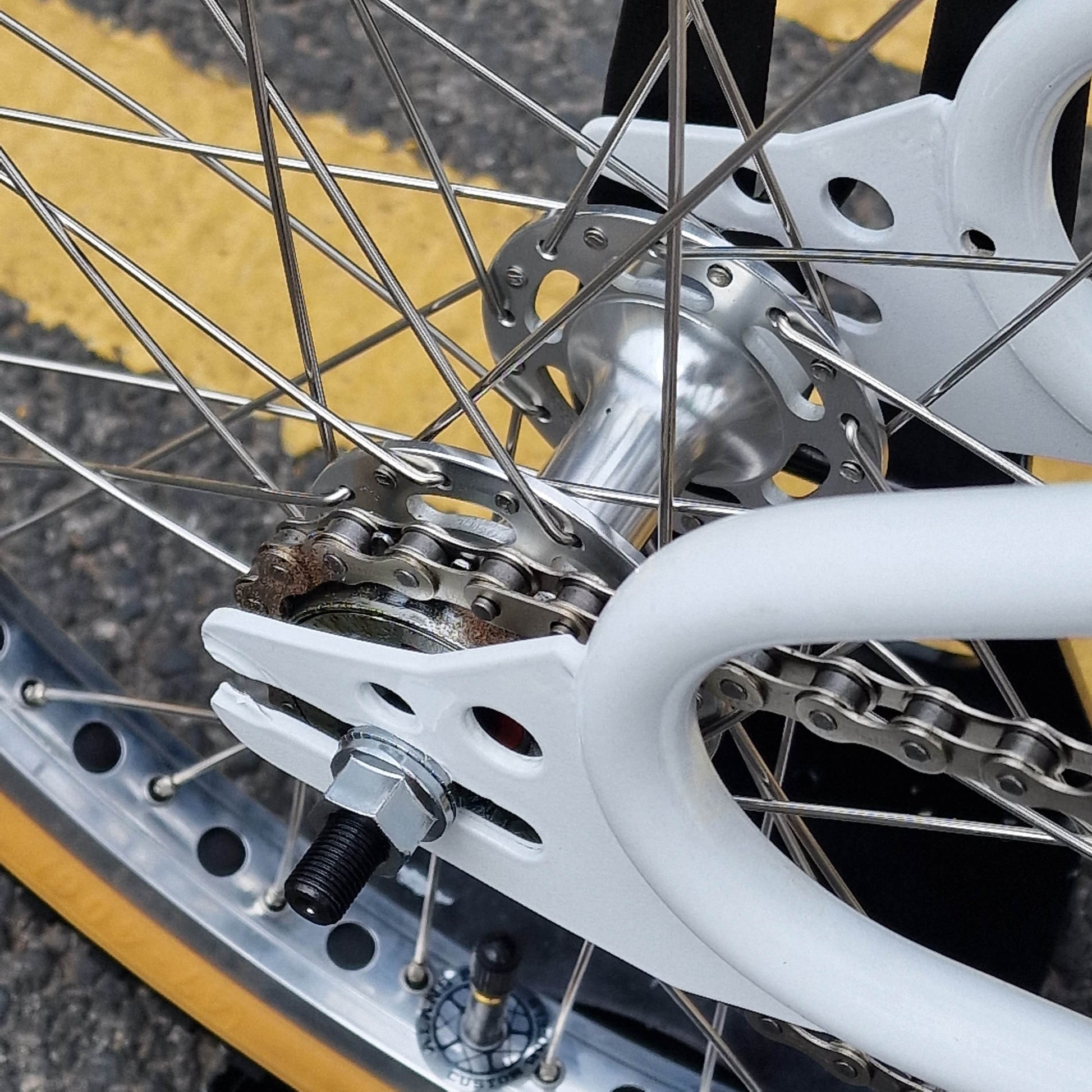 Mongoose Old School BMX Bikes White Mongoose 1986 Californian TC Bike White