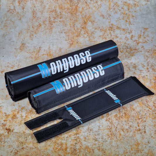 Flite Old School BMX Black / 1" Mongoose 1987-1989 Pad Set by Flite