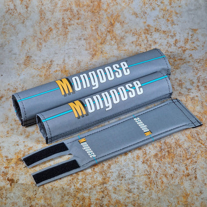 Flite Old School BMX Grey / 1" Mongoose 1987-1989 Pad Set by Flite