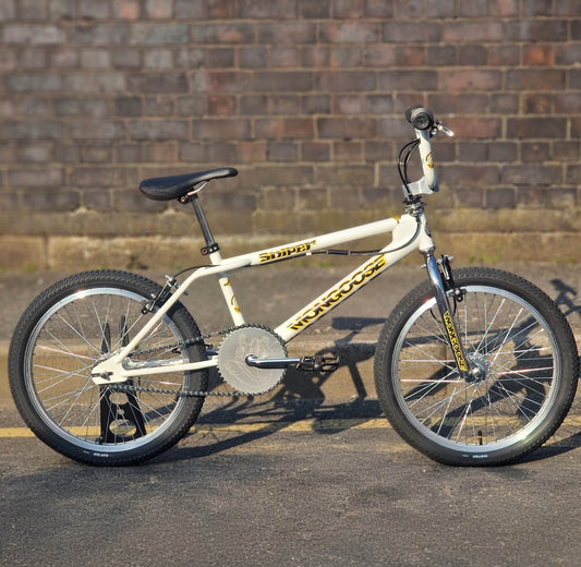 Mongoose Old School BMX Bikes White Mongoose 1998 Sniper Bike White Previously Owned