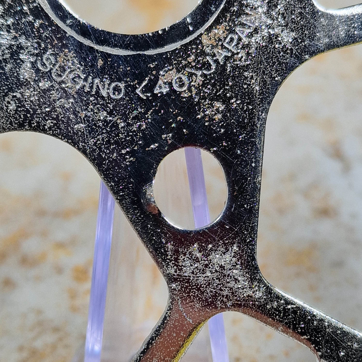 Mongoose Old School BMX Mongoose Sugino Snowflake Sprocket 40T Chrome Used Survivor