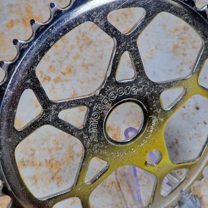 Mongoose Old School BMX Mongoose Sugino Snowflake Sprocket 40T Chrome Used Survivor
