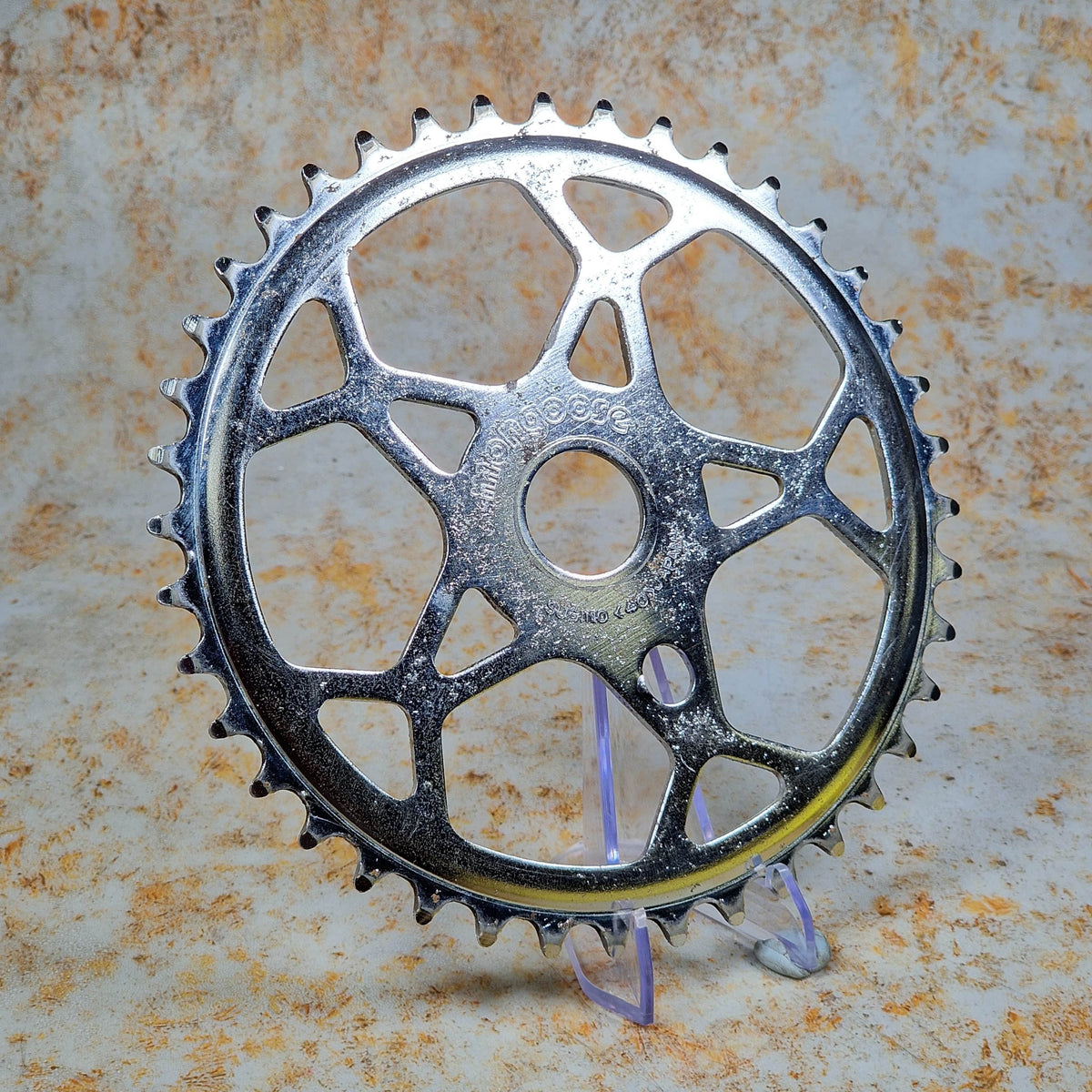 Mongoose Old School BMX Mongoose Sugino Snowflake Sprocket 40T Chrome Used Survivor