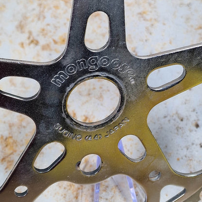 Mongoose Old School BMX Mongoose Sugino Snowflake Sprocket 44T Chrome Used Survivor