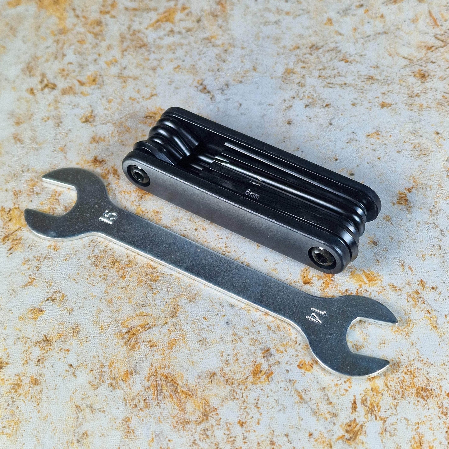 D20 Misc Black Multi Tool Allen Key with Pedal Spanner