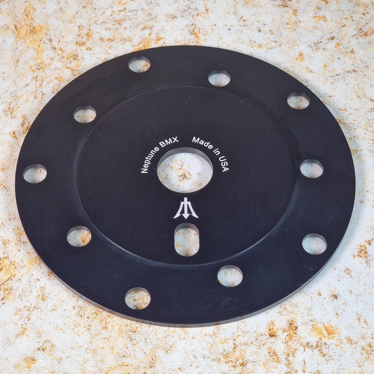 Neptune BMX Old School BMX Black Neptune Crank Power Disc