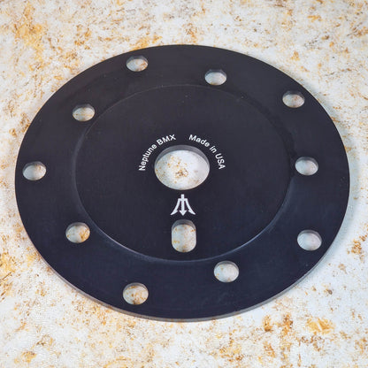 Neptune BMX Old School BMX Black Neptune Crank Power Disc