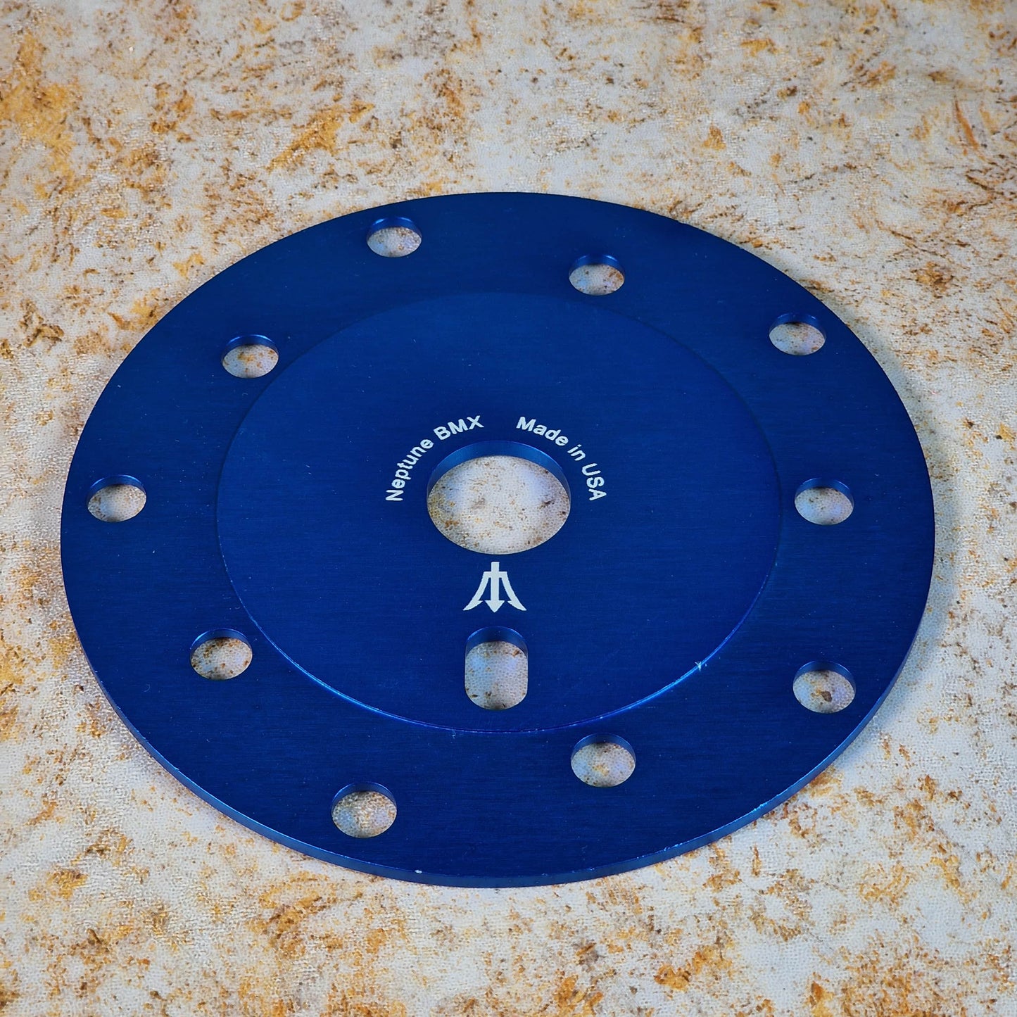 Neptune BMX Old School BMX Blue Neptune Crank Power Disc