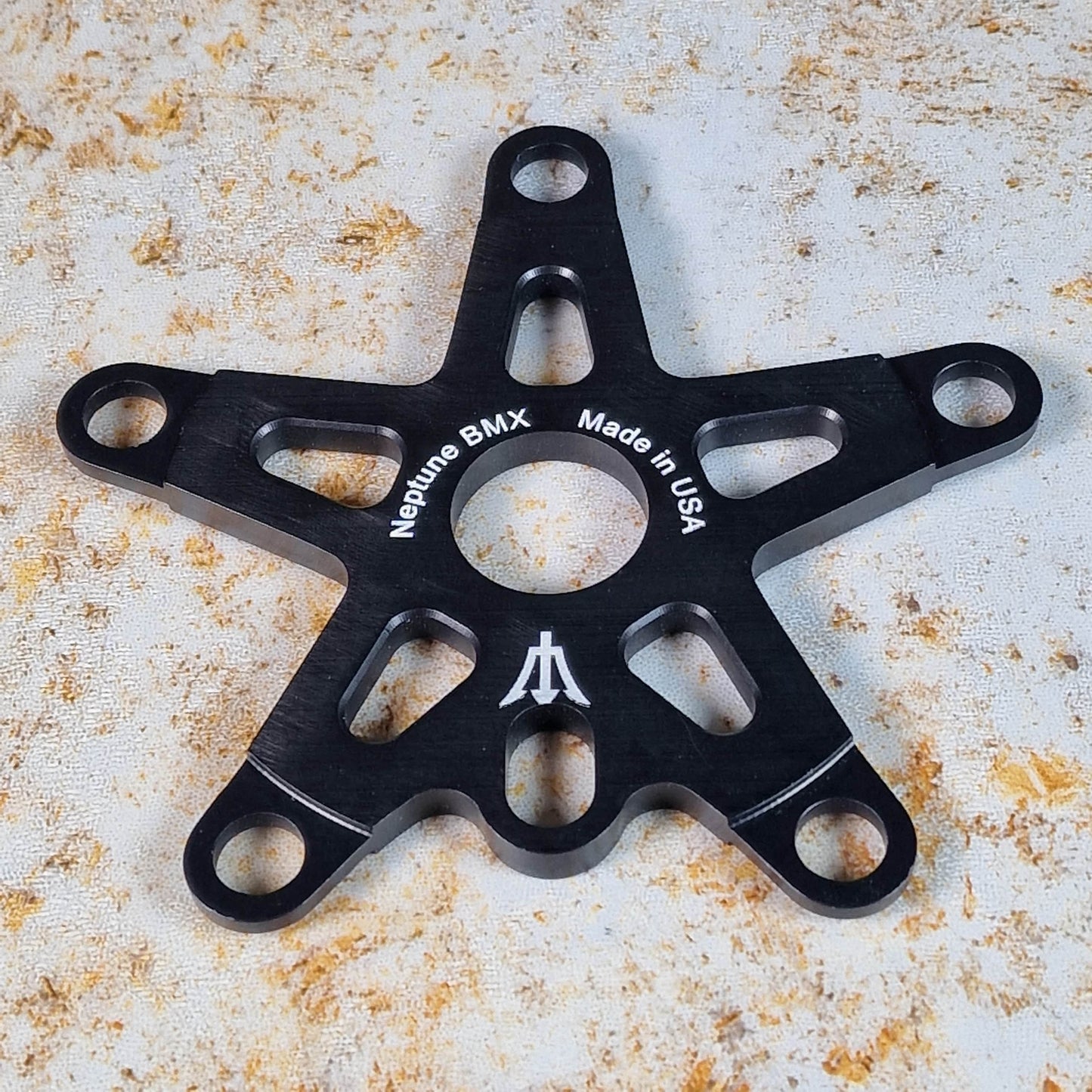 Neptune BMX Old School BMX Black Neptune Starfish 5 Arm Crank Spider
