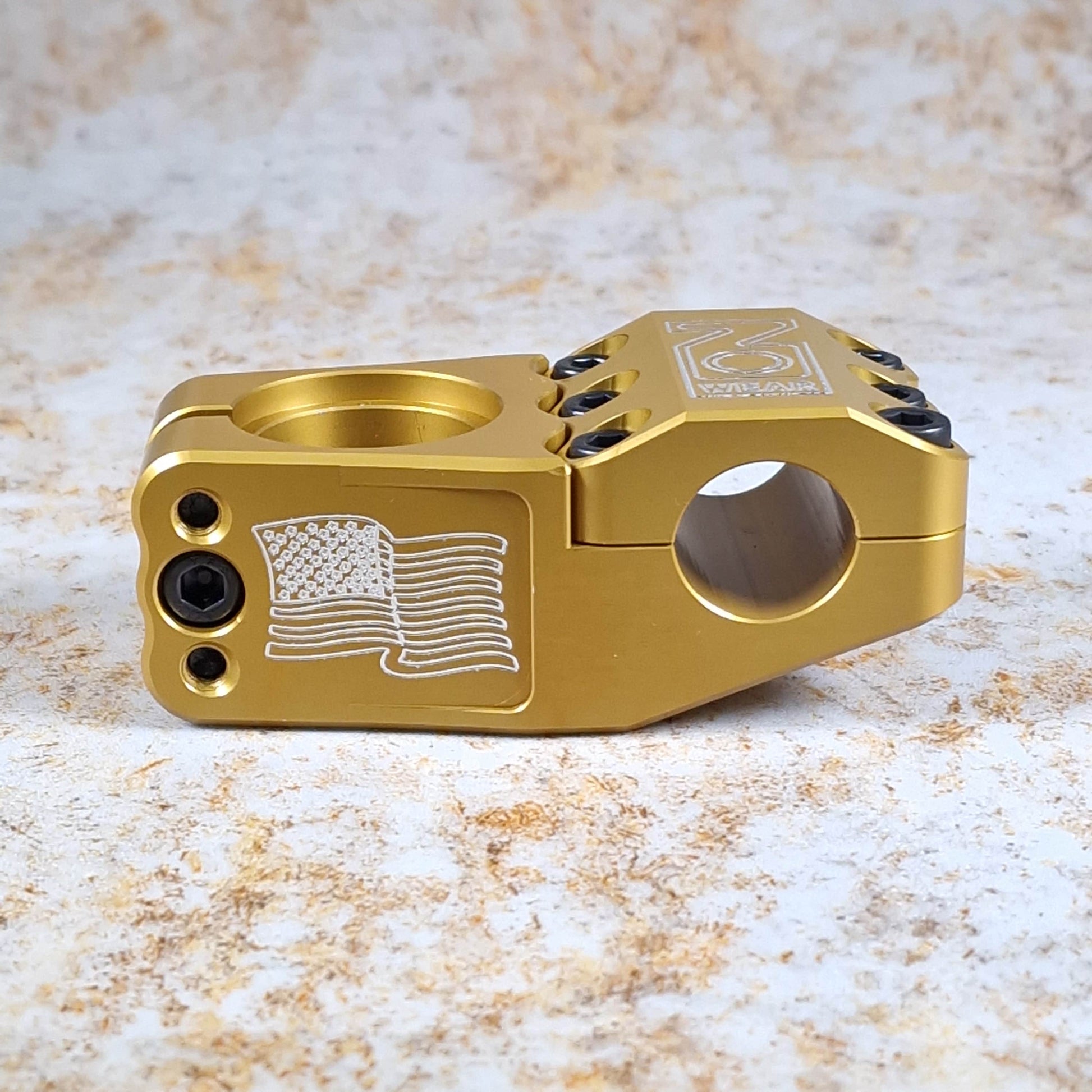 Nowear BMX BMX Parts Gold / 22.2mm Standard / 48mm Nowear BMX Jacob Thiems Bare Knuckle Stem