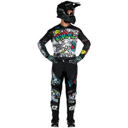 O'Neal BMX Racing O'Neal Element Rancid V24 Youth Race Pants Black / White