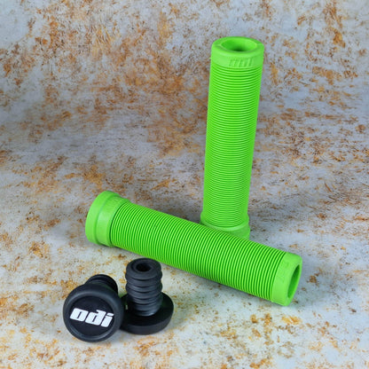 ODI BMX Parts Green ODI Longneck Pro Flangeless Grips