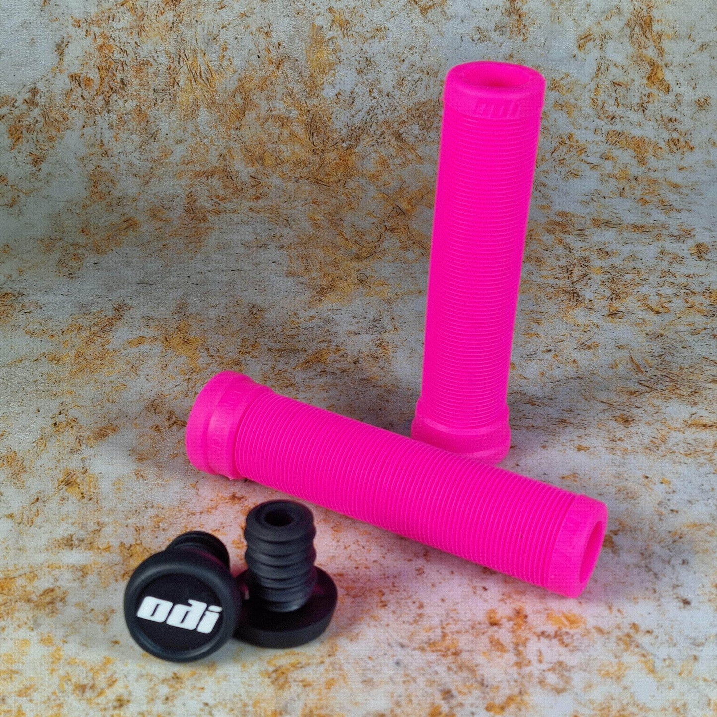 ODI BMX Parts Pink ODI Longneck Pro Flangeless Grips