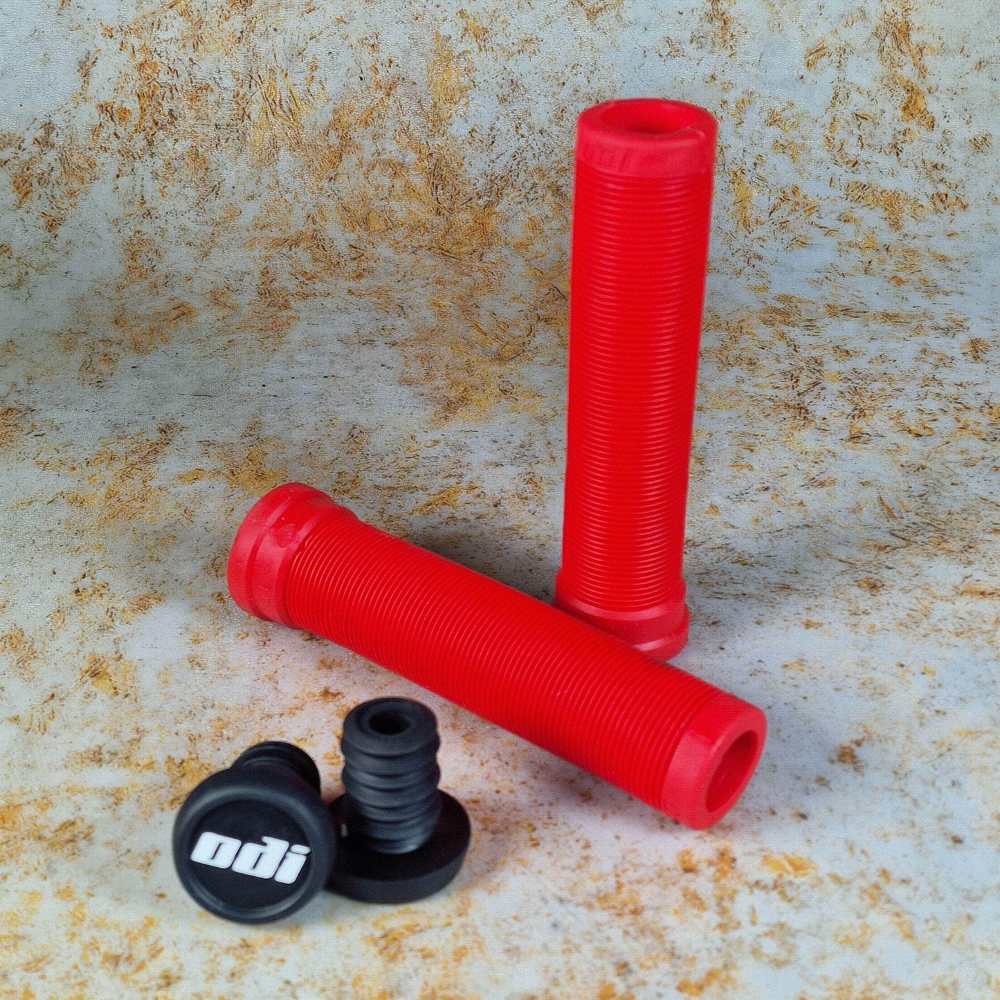 ODI BMX Parts Red ODI Longneck Pro Flangeless Grips