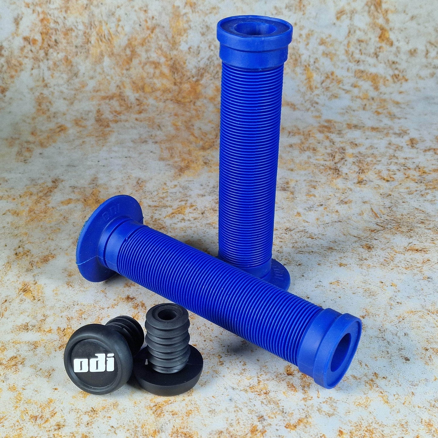 ODI BMX Parts Blue ODI Longneck ST Grips
